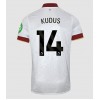 West Ham United Mohammed Kudus #14 Tredjedrakt 2024-25 Kortermet